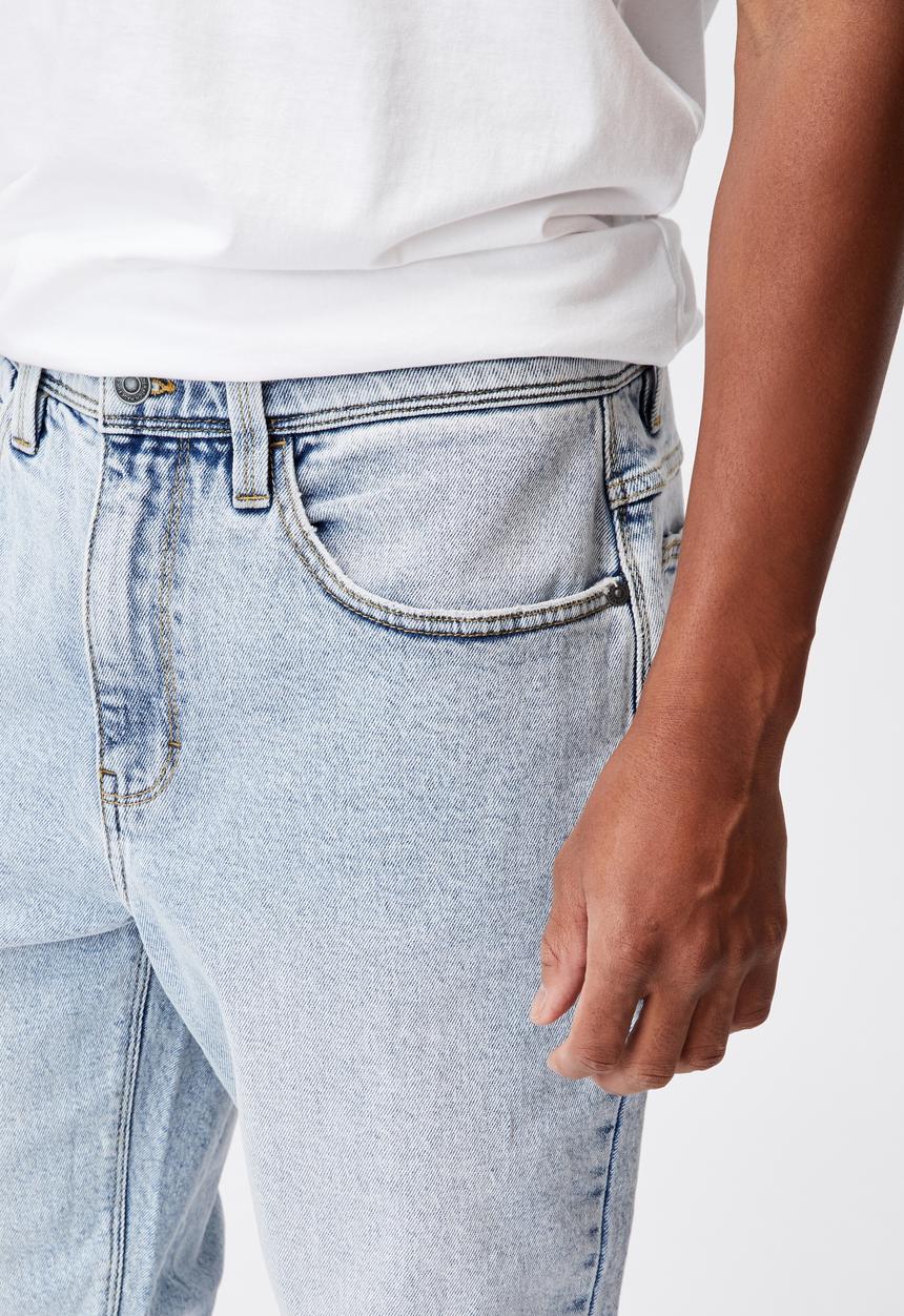 Factorie - Relaxed fit jean - bleach blue