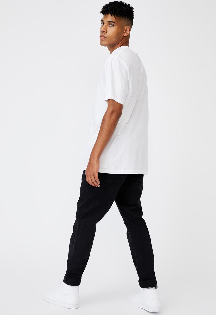 Factorie - Slim straight jean - washed black