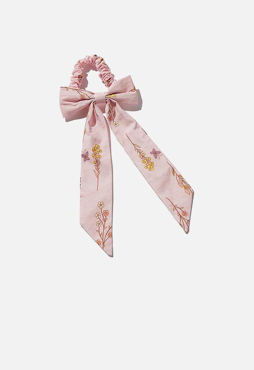 Cotton On - Bow scrunchie - pale violet