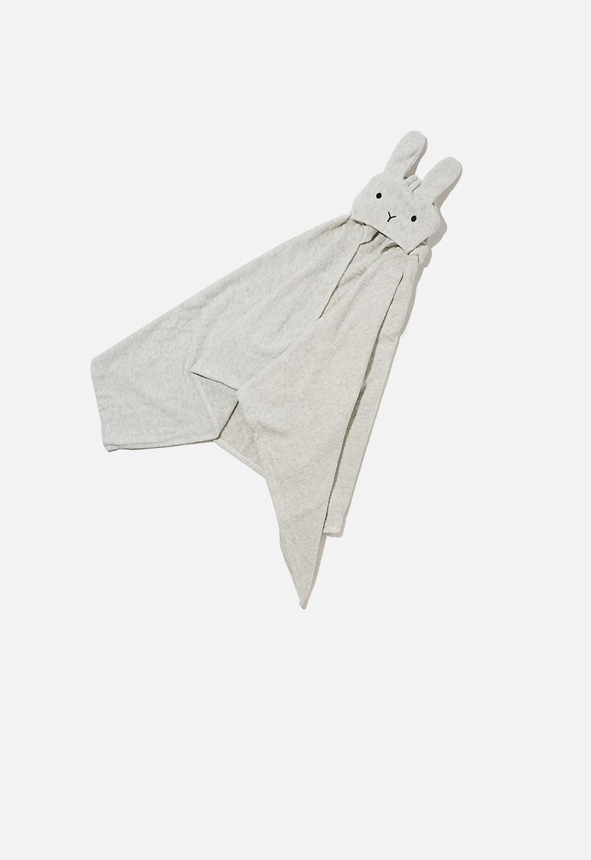 Cotton On - Baby snuggle towel - cloud marle bunny