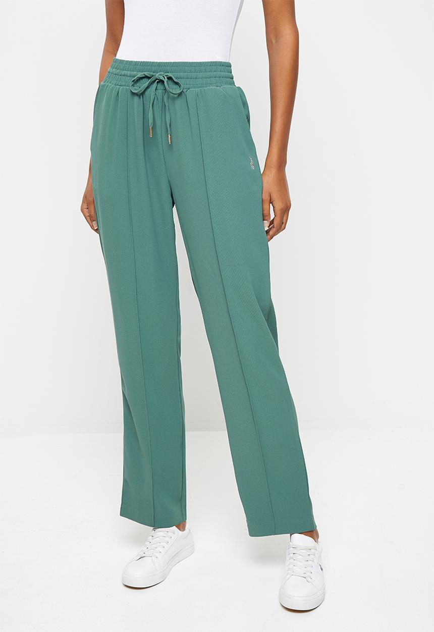 POLO - Amelia woven tracksuit pant  - teal