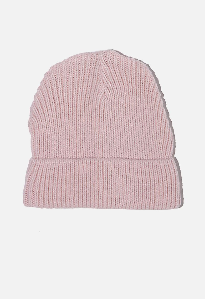 Cotton On - Baby winter knit beanie - crystal pink