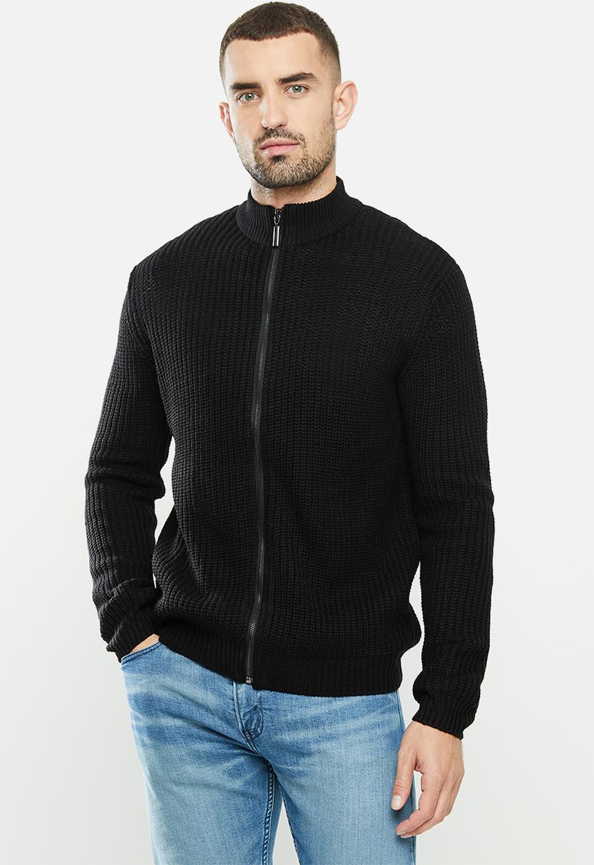 Brave Soul - Braith knitwear - black