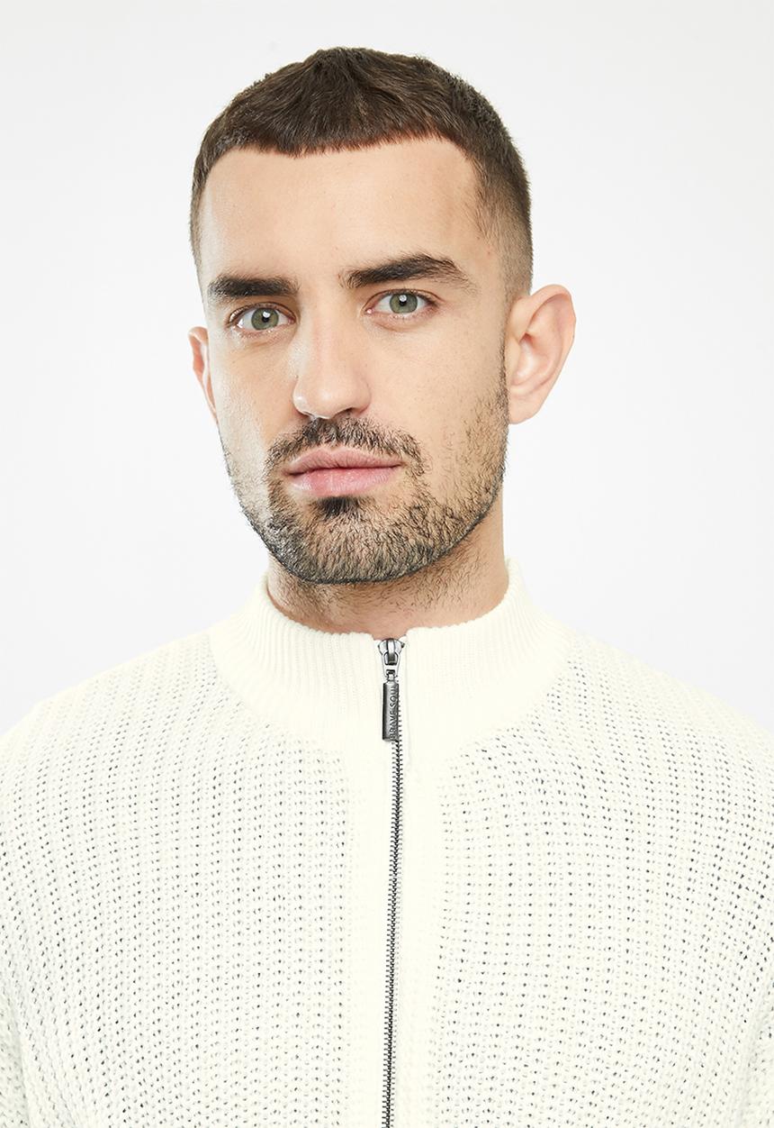 Brave Soul - Braith knitwear - cream
