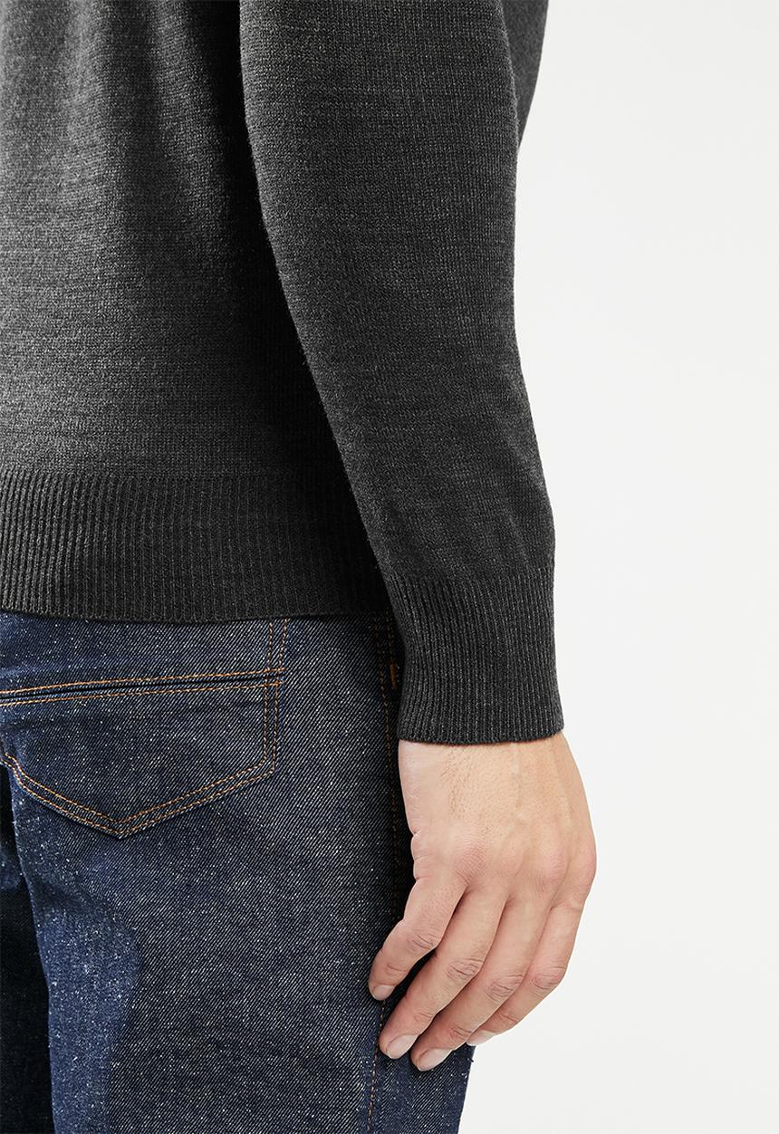 Brave Soul - Parsec knitwear - grey