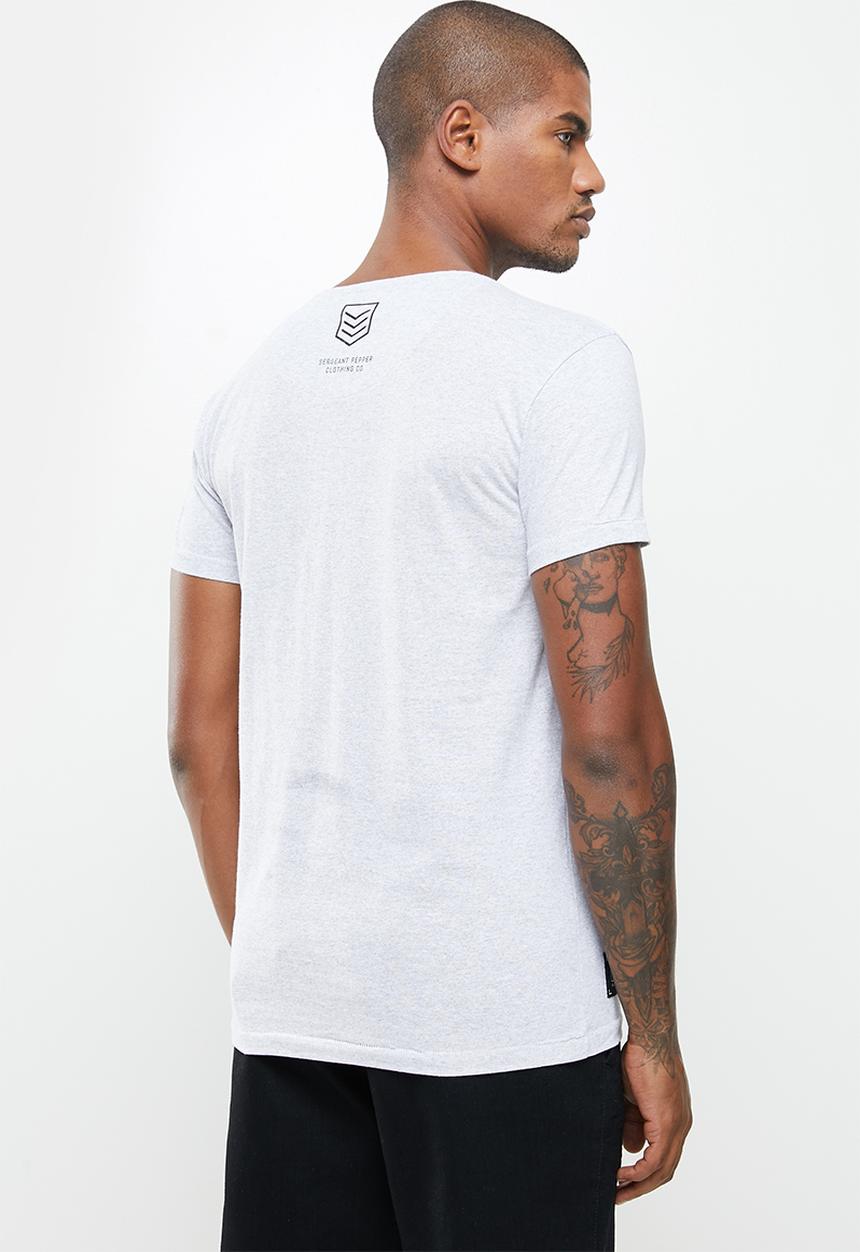 S.P.C.C - Kyro straight hem tee - grey