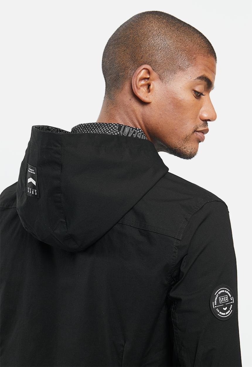 S.P.C.C - Windsor zip through jacket - black
