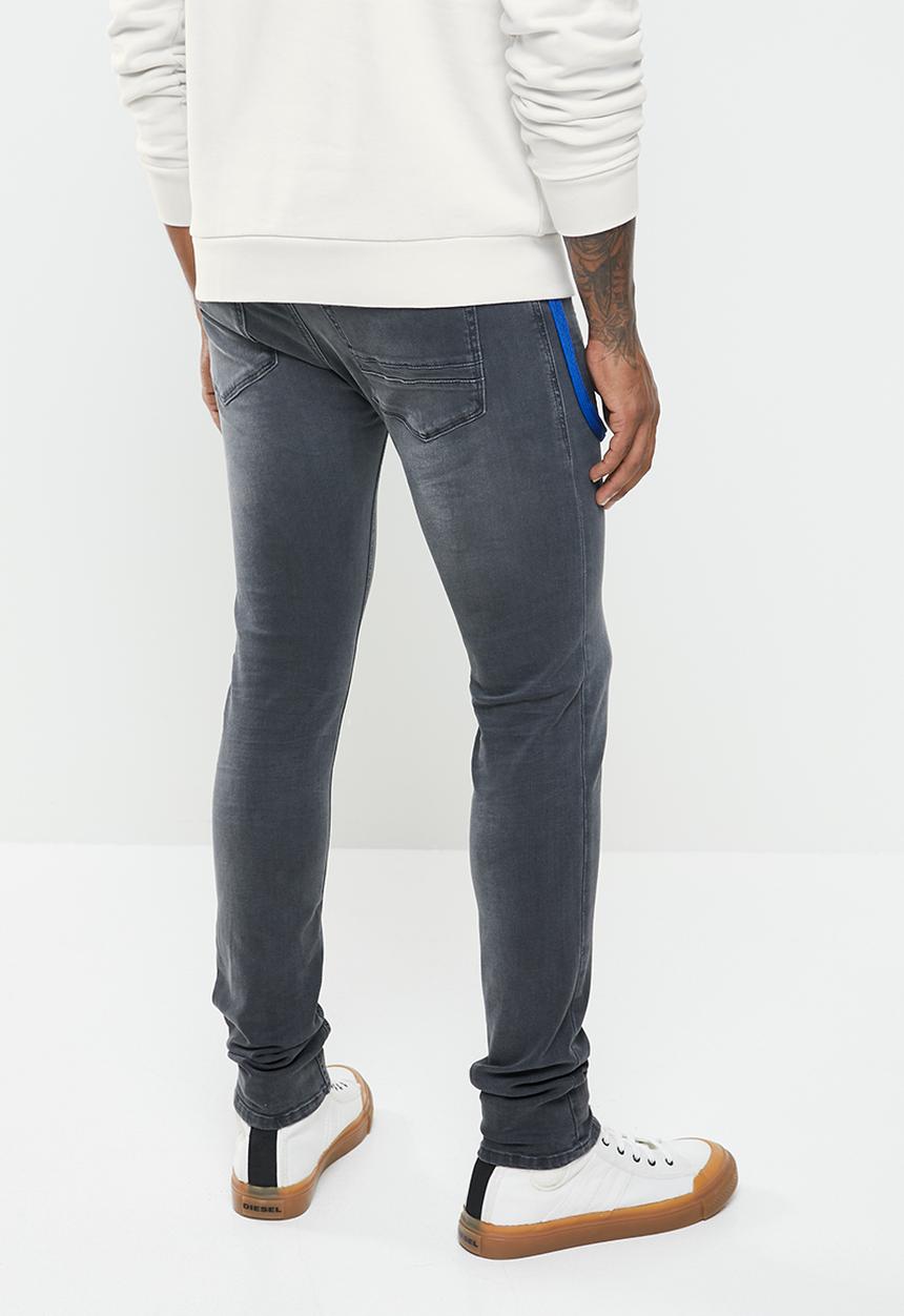Replay - Replay skinny washed - grey 