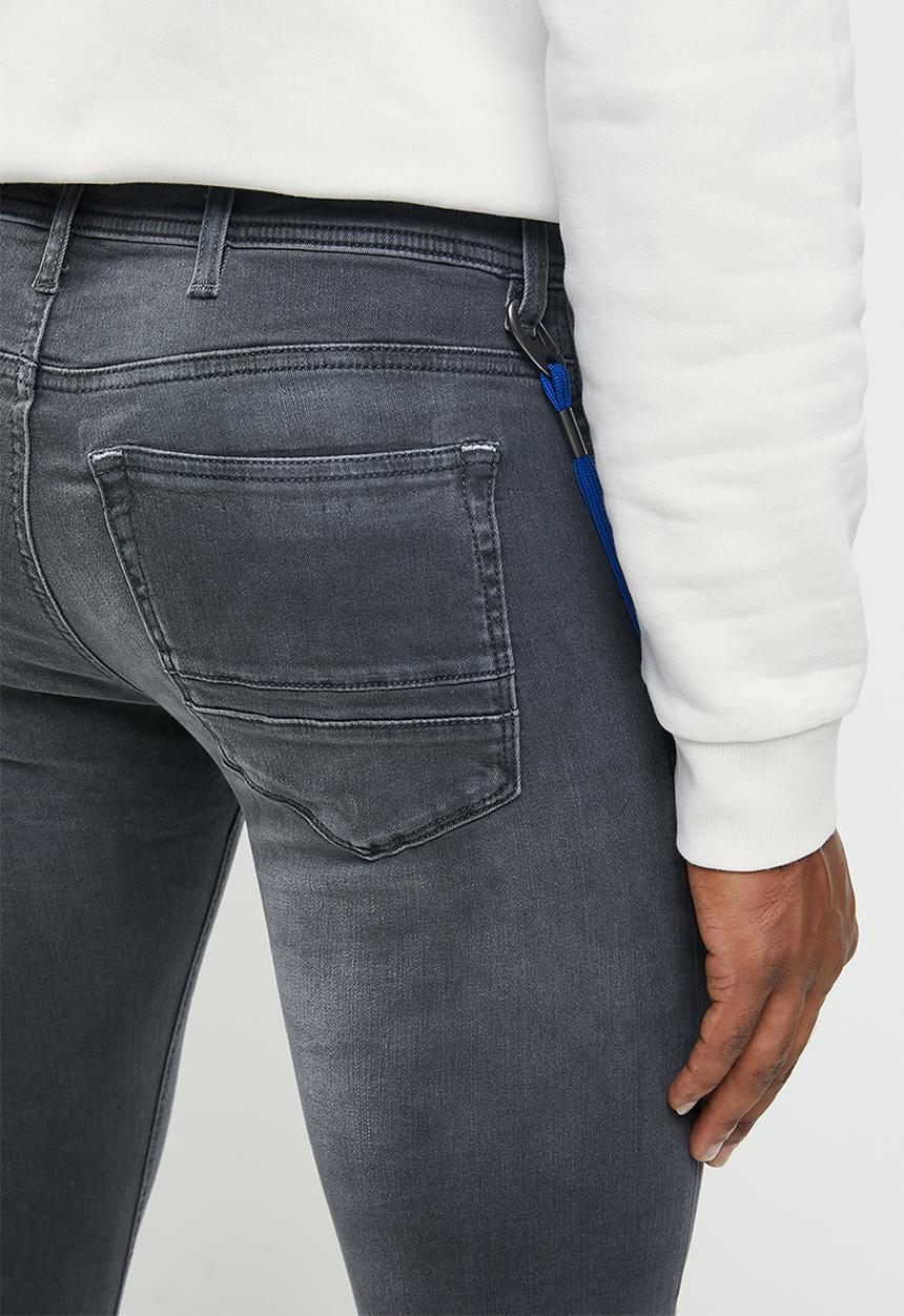 Replay - Replay skinny washed - grey 