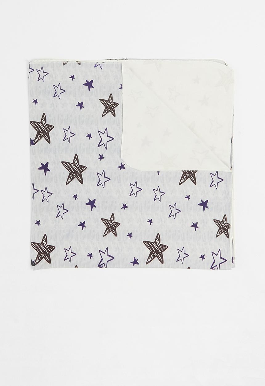 Pop Candy - Boys beanie & receiving blanket set - grey