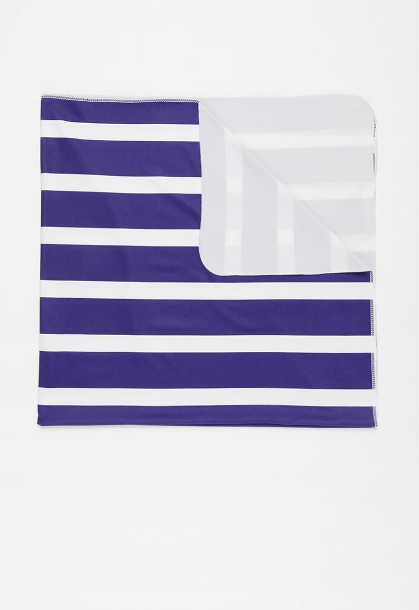 Pop Candy - Boys beanie & receiving blanket set - navy & white