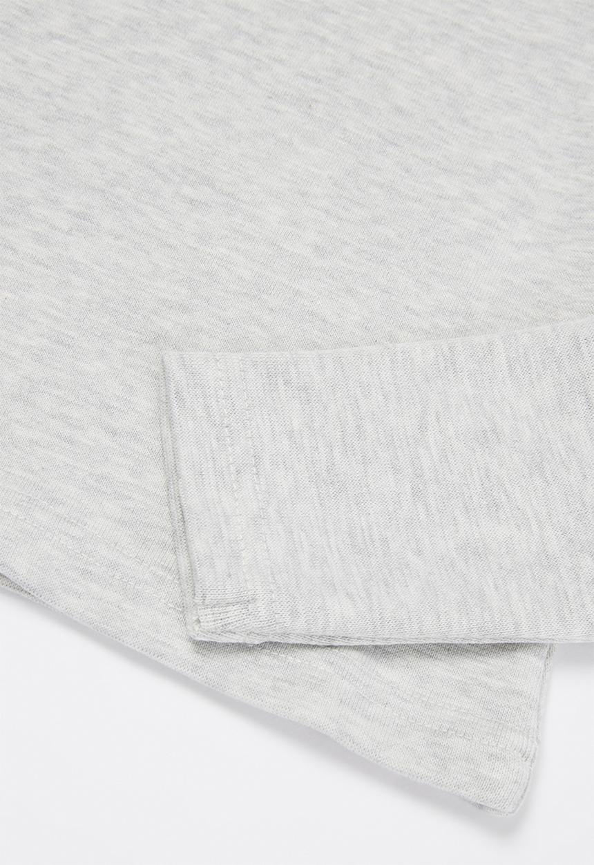 Rebel Republic - Girls long sleeve tee - grey