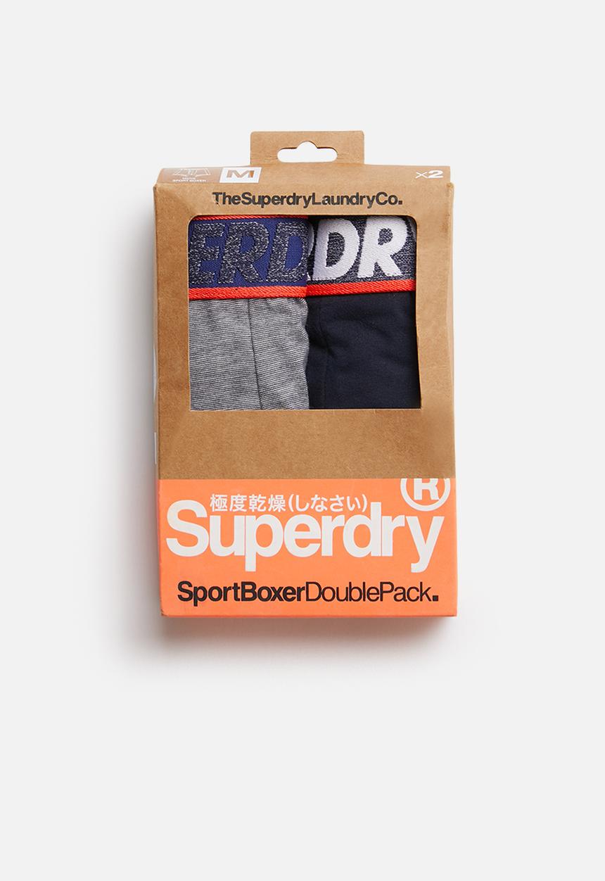 Superdry. - Superdry sport boxer double pack - multi