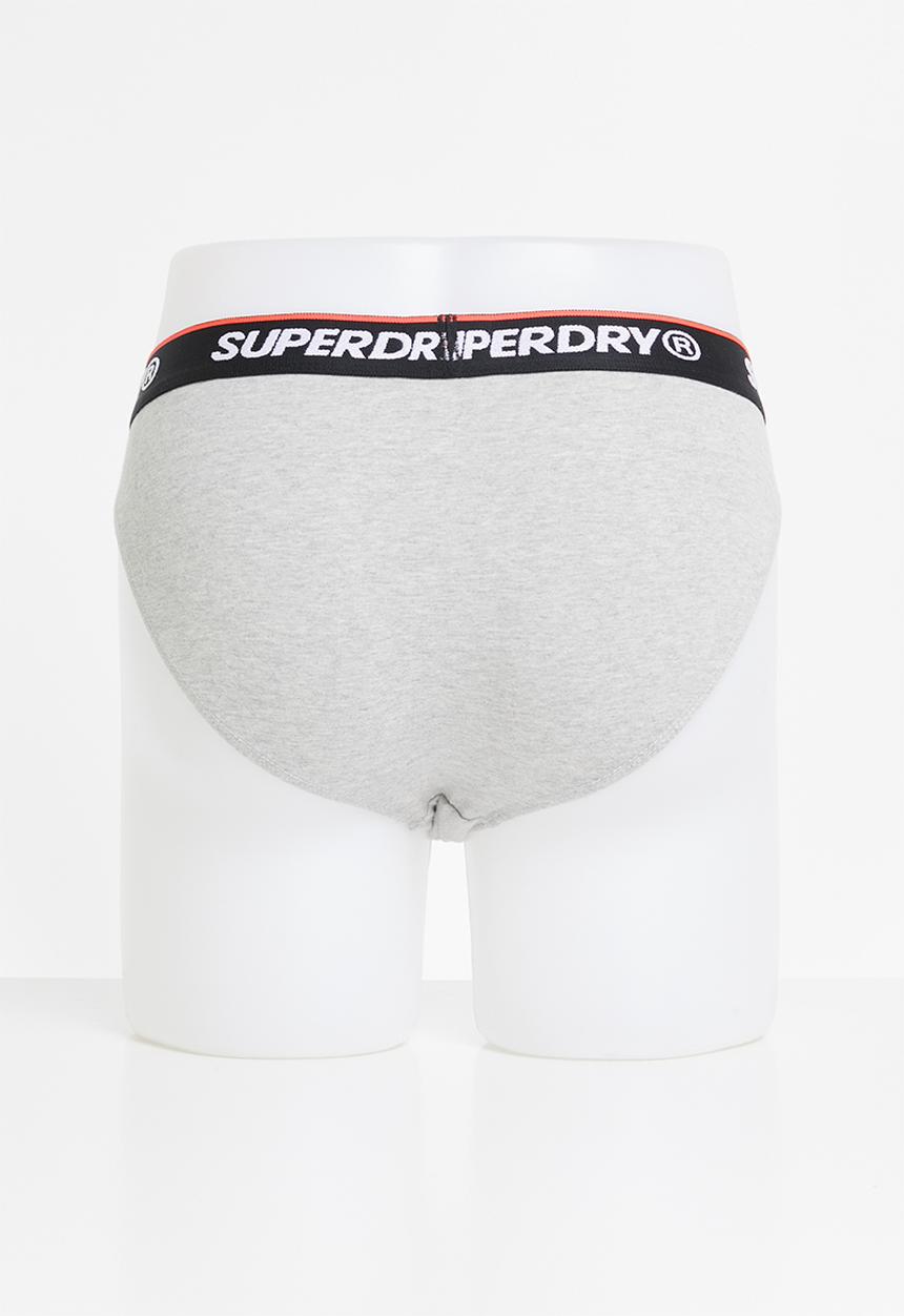 Superdry. - Classic brief triple pack - multi