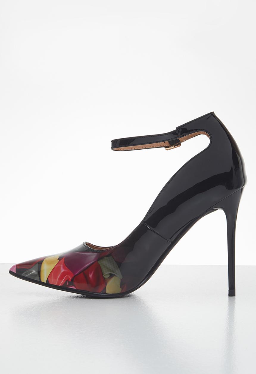 Plum - Gianna ankle strap court - multi 