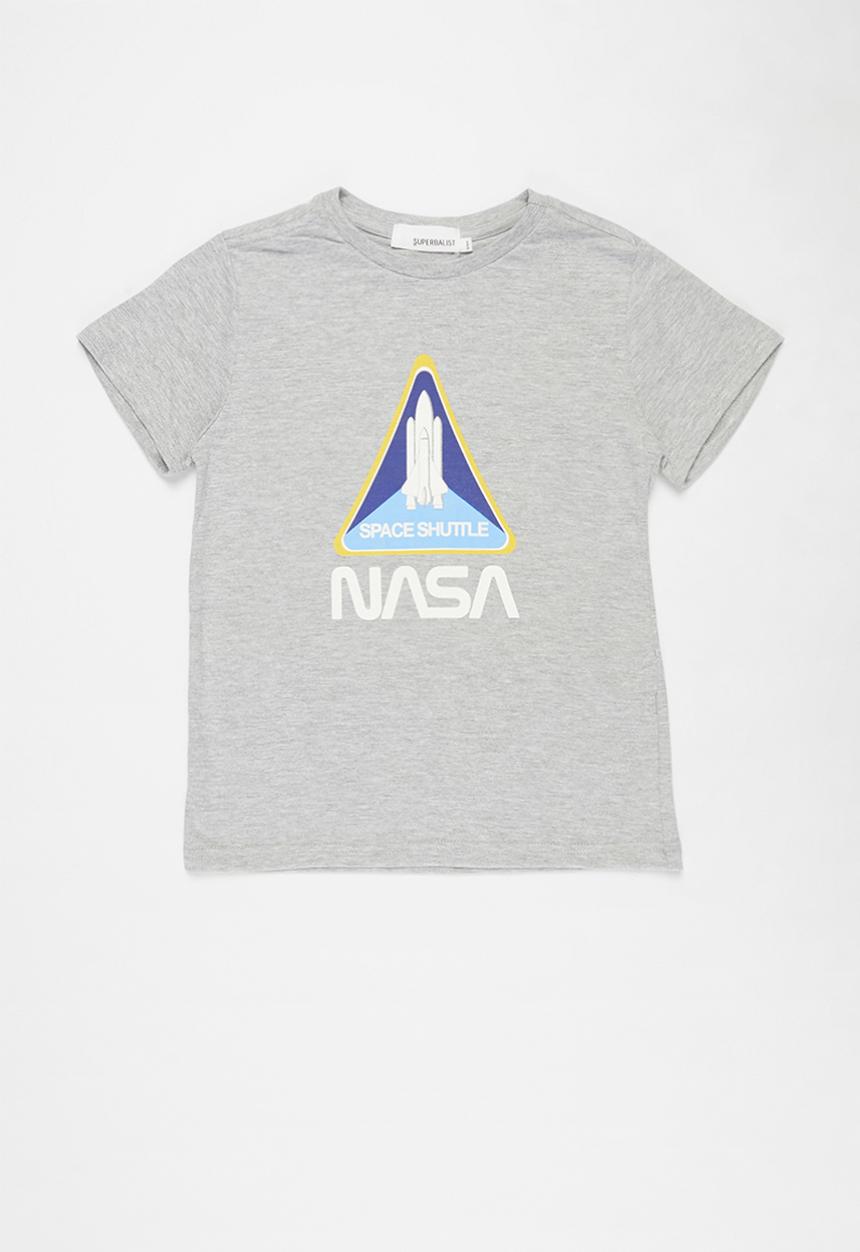 Superbalist - Nasa boys printed tee - grey
