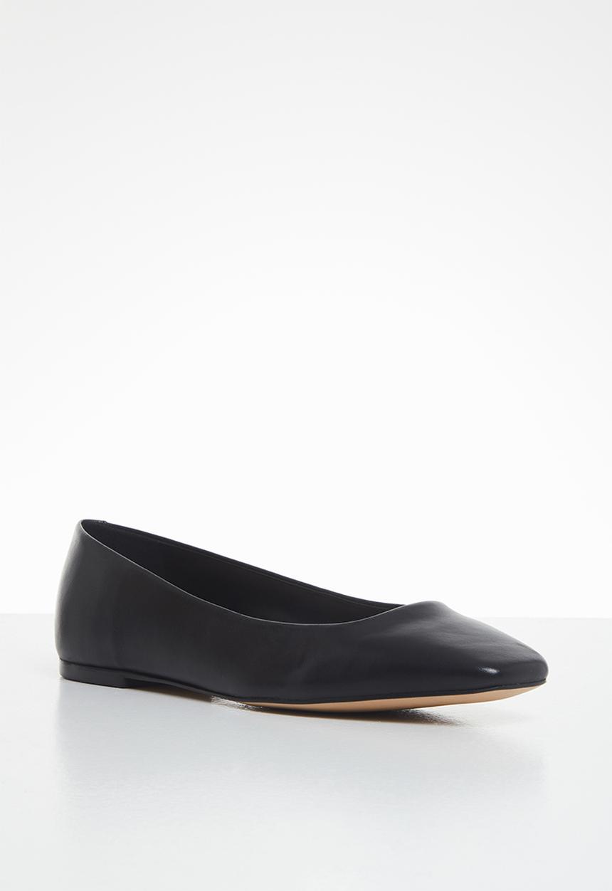 ALDO - Bridgett leather ballerina - black