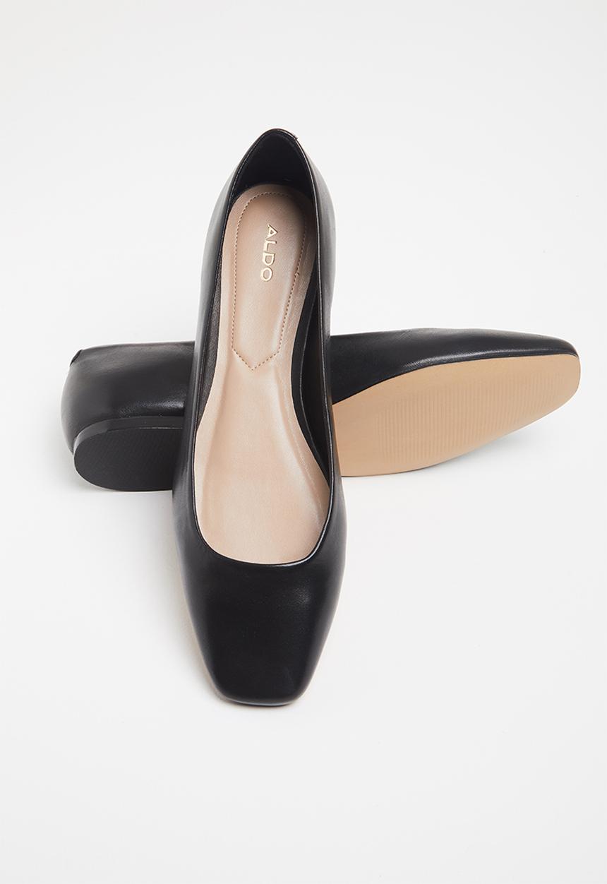 ALDO - Bridgett leather ballerina - black