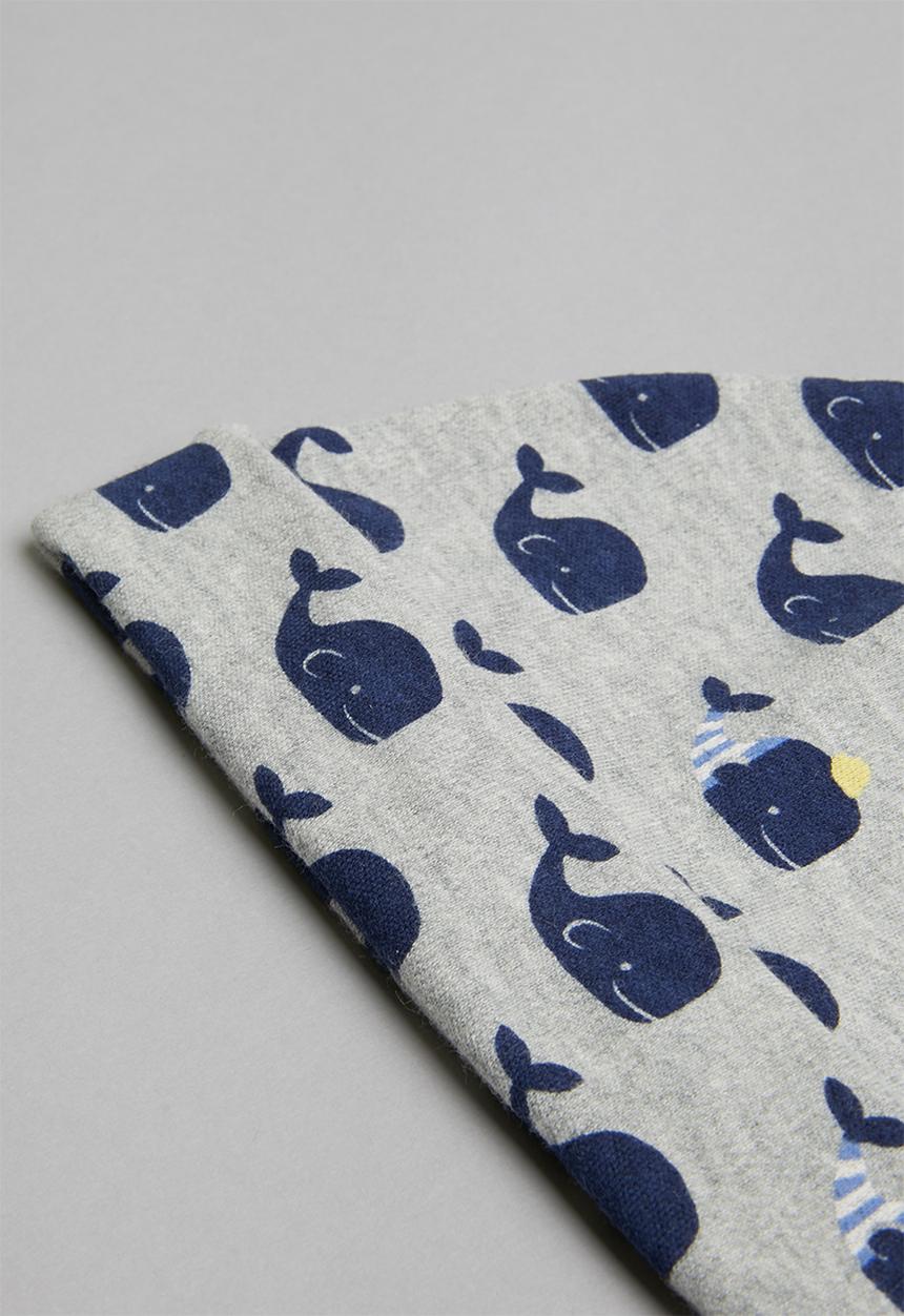 Pop Candy - Boys 2 pack beanies - grey & white