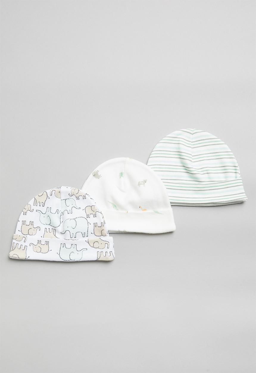 Pop Candy - Boys 3 pack beanies - multi