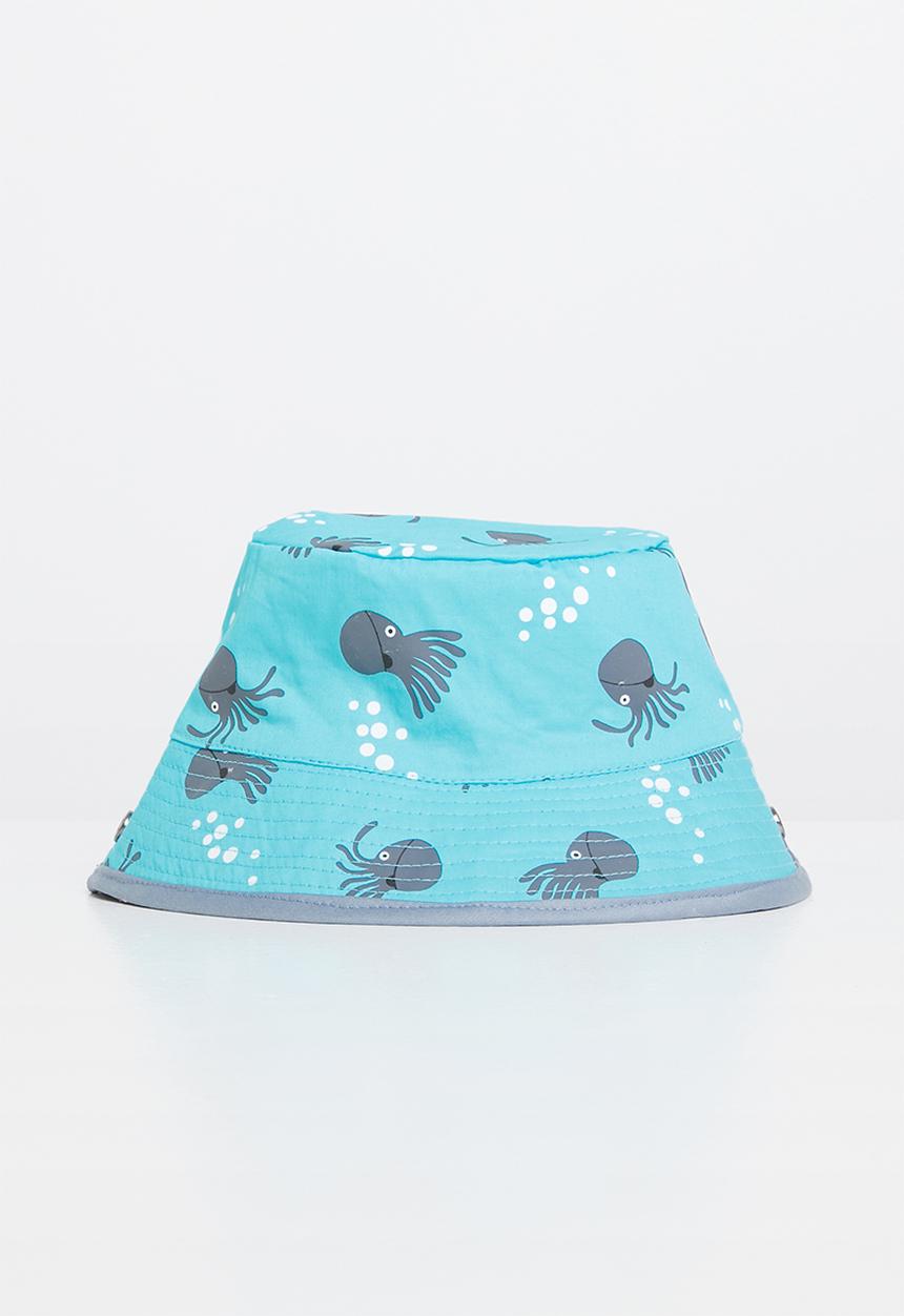 Pop Candy - Reversible bucket hat - blue grey