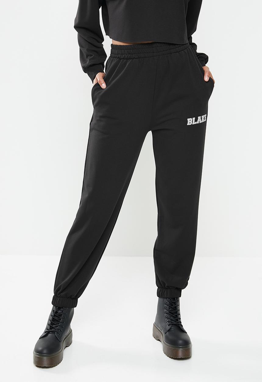 Blake - Slouchy jogger - black