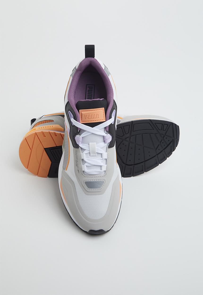 PUMA - Mirage tech - puma white & gray violet