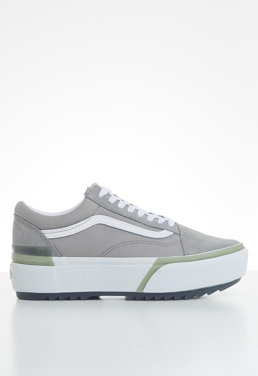 Vans - UA old skool stacked - (pastel) drizzle/true white
