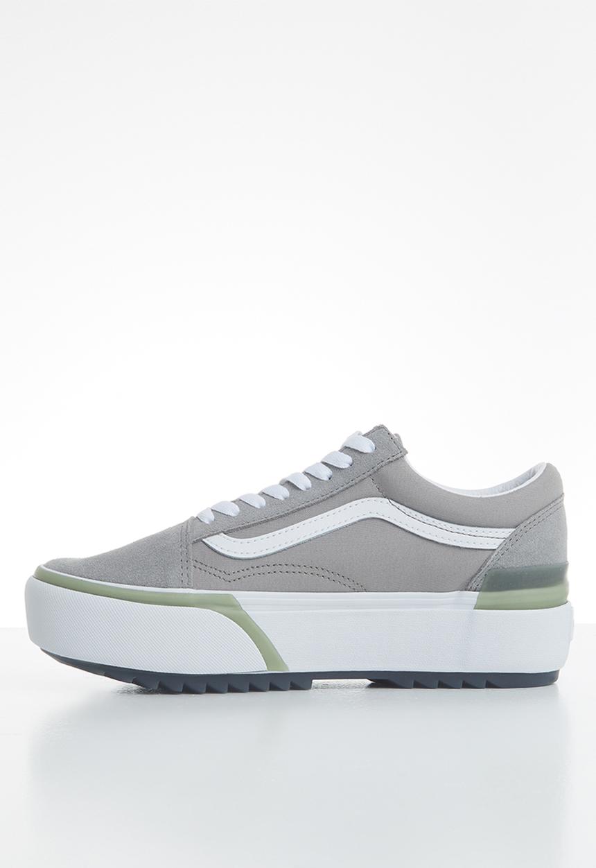Vans - UA old skool stacked - (pastel) drizzle/true white