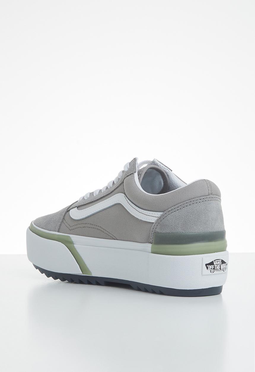 Vans - UA old skool stacked - (pastel) drizzle/true white