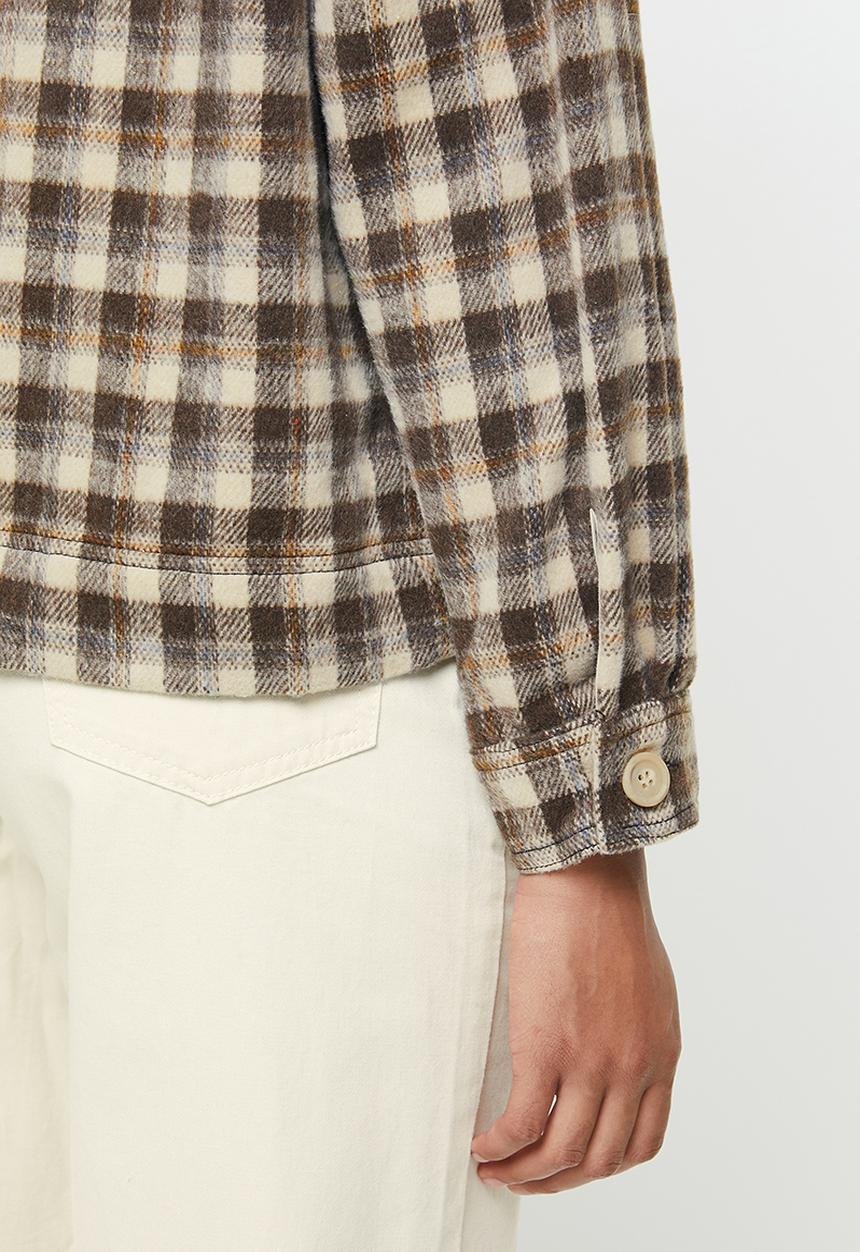 Cotton On - The trucker shacket - brown & neutral