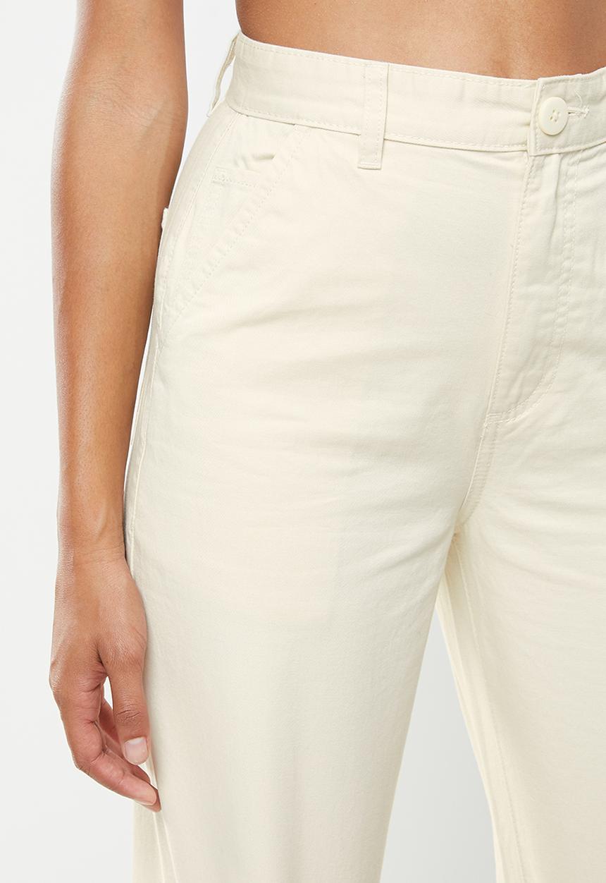 Cotton On - Parker long straight pants - neutral