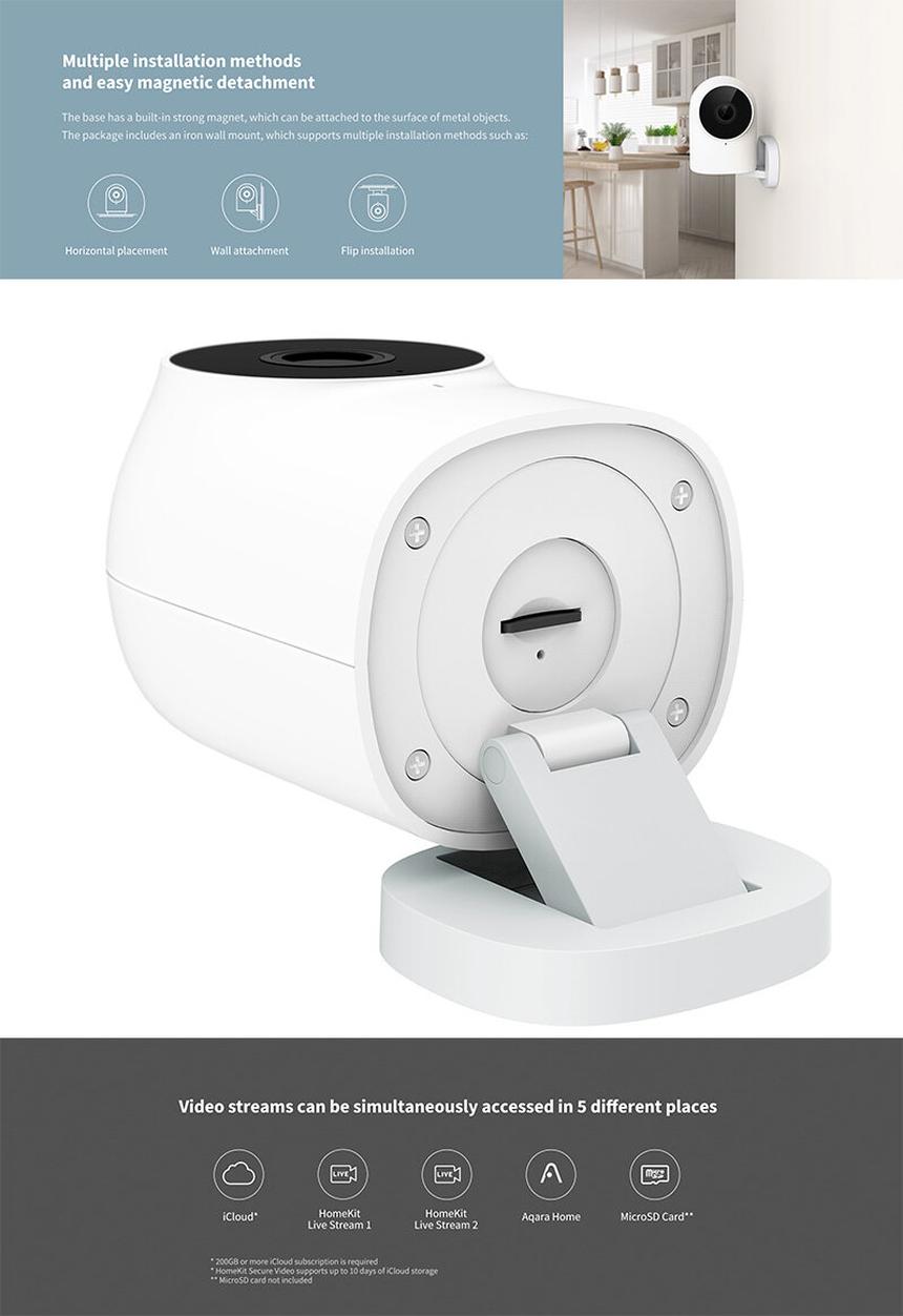 Aqara - Camera hub g2h - apple homekit secure video