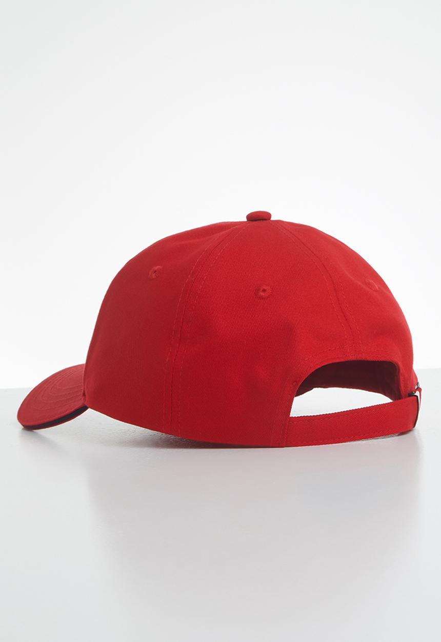 POLO - Mens Alex 3d embroidered peak - red
