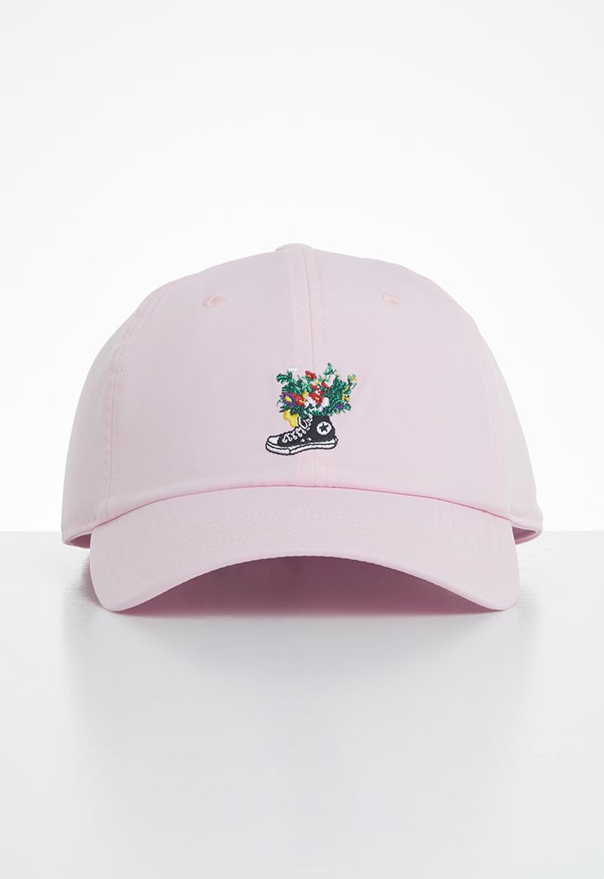 Converse - Chuck 70 blooming chucks tie back baseball hat - pink