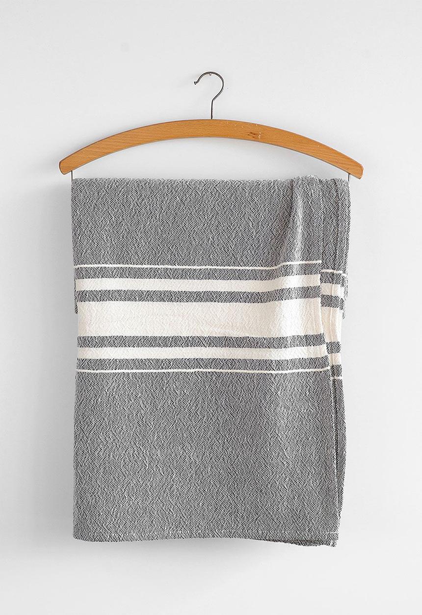 Barrydale Hand Weavers - Contemporary table cloth - charcoal