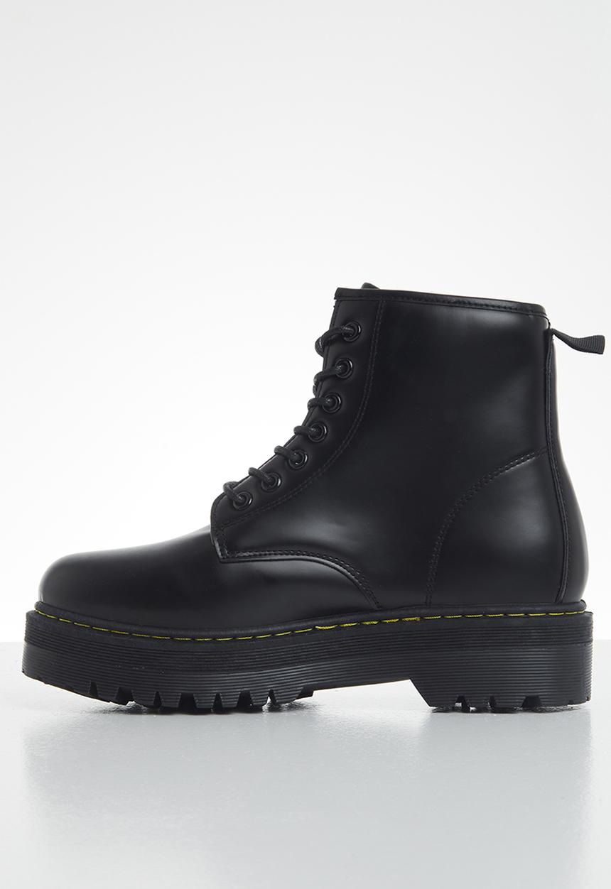 Madison® - Pearl combat boot - black