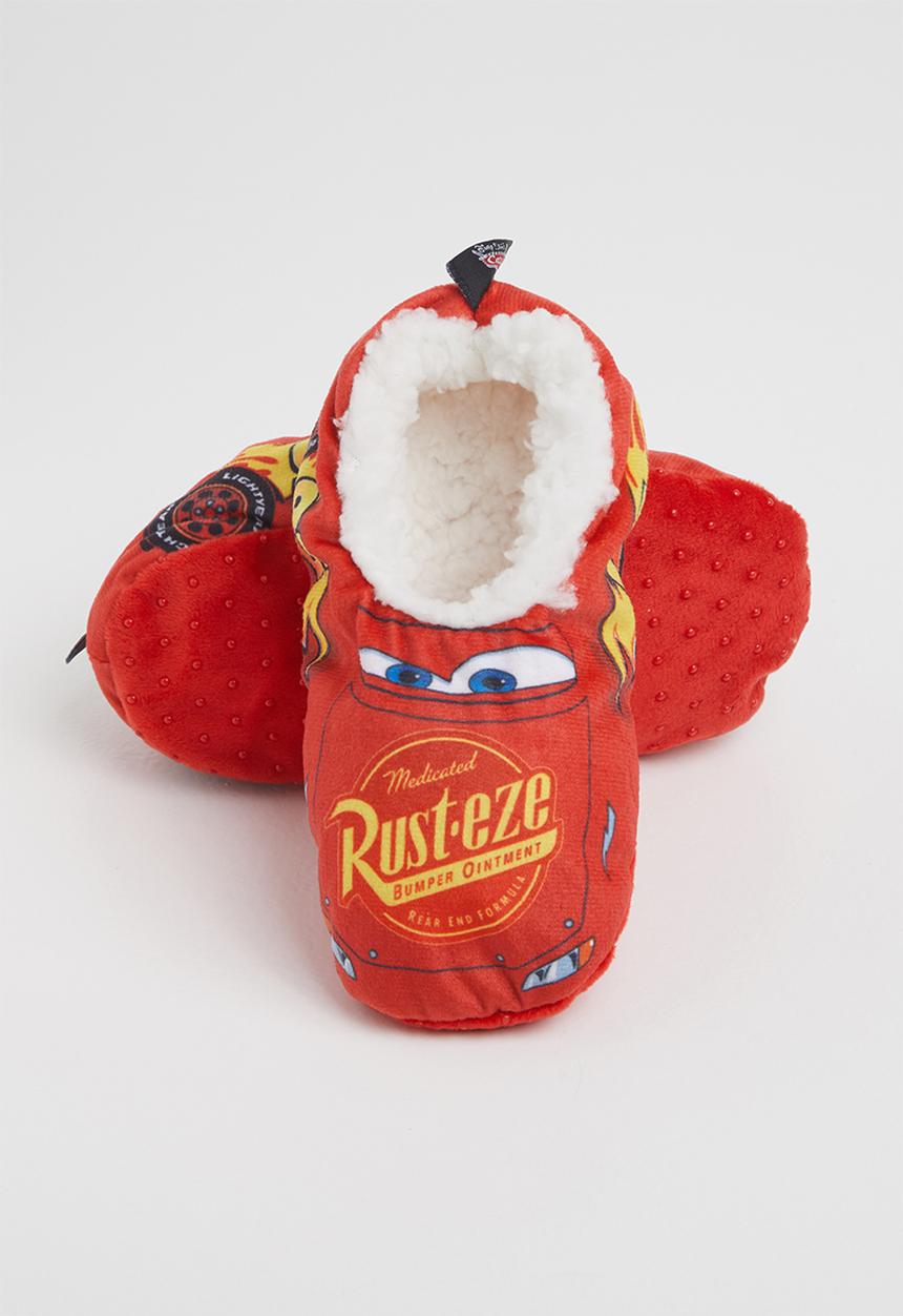 Character Group - Cars sherpa slippers - red