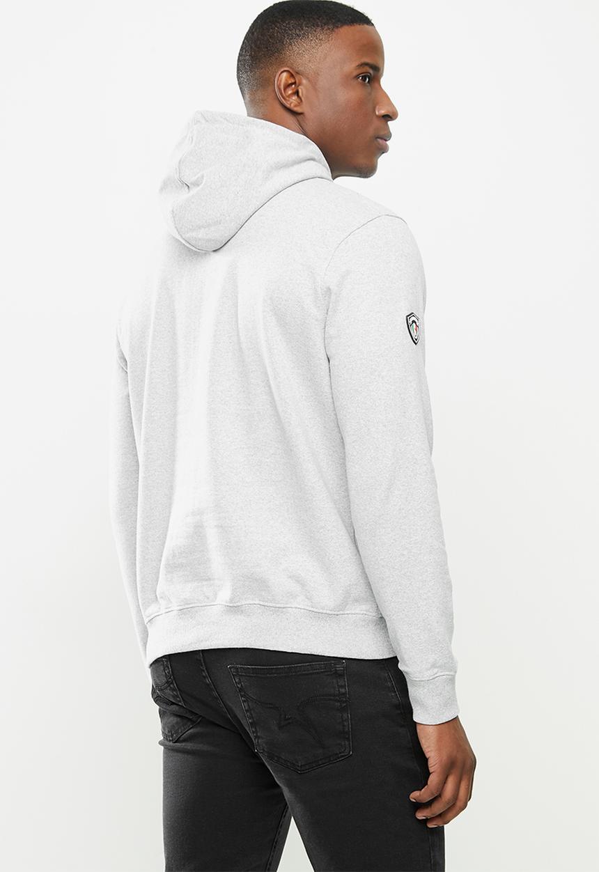 SOVIET - Noble pull over hooded sweat top - grey