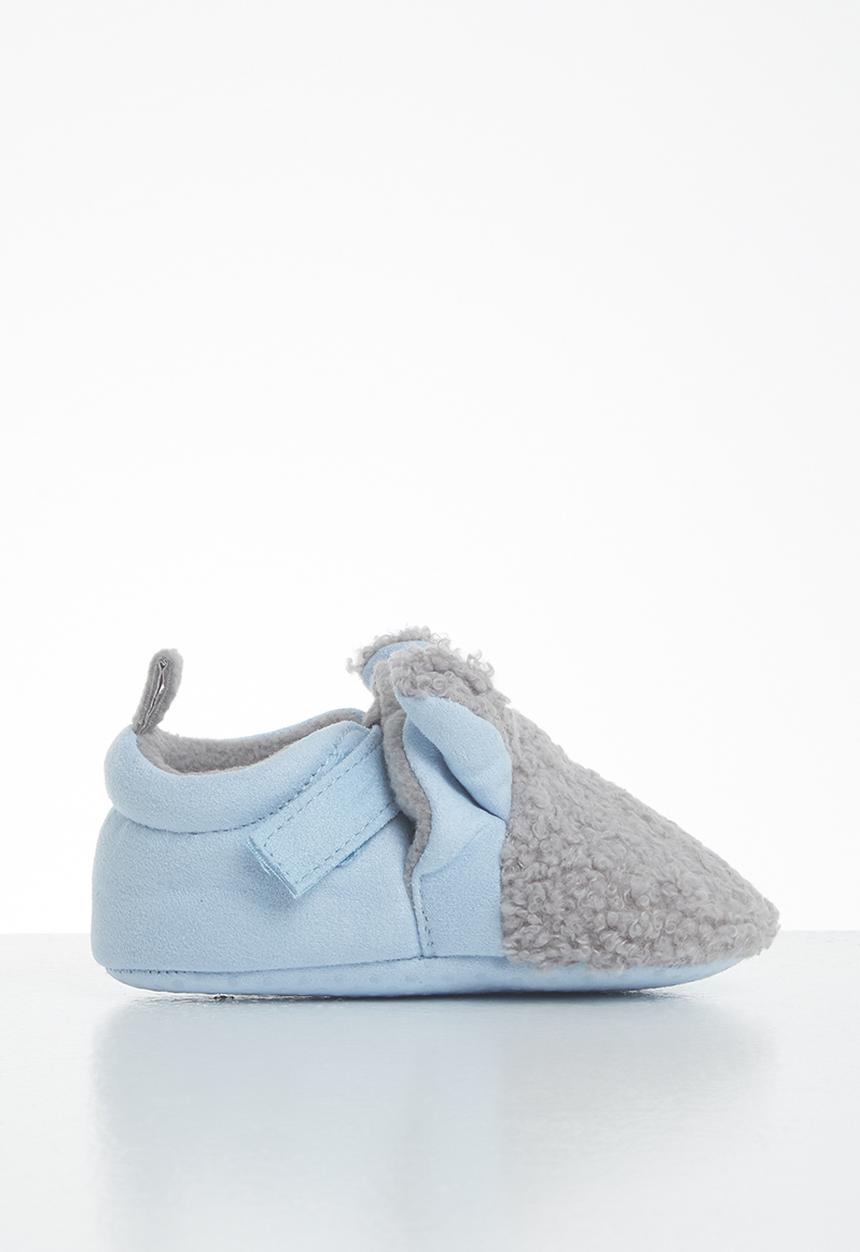 Pop Candy - Boys bear slipper - blue