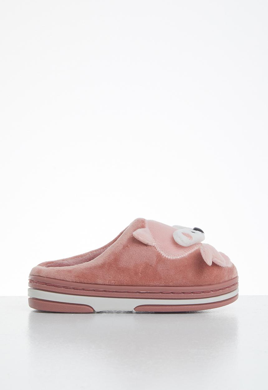 Pop Candy - Girls kitty slippers - pink