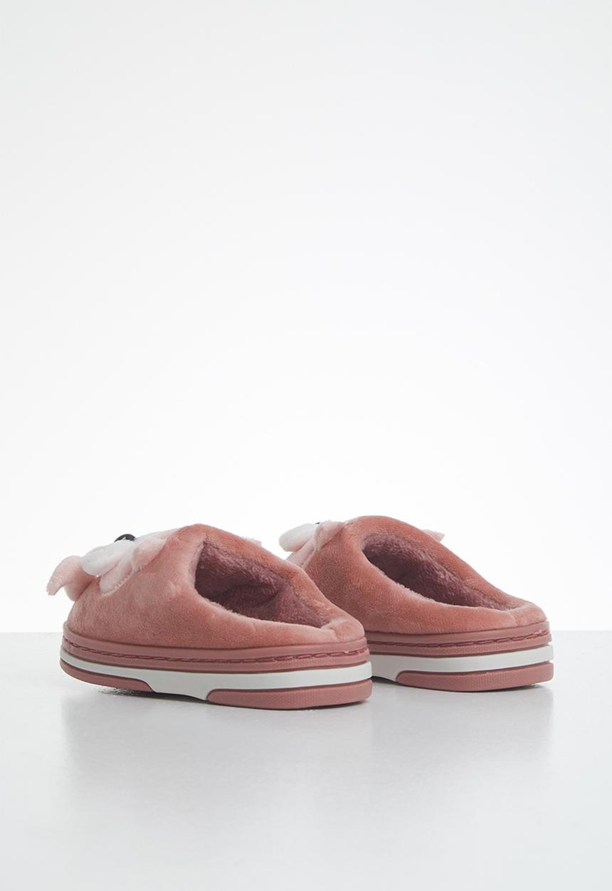 Pop Candy - Girls kitty slippers - pink