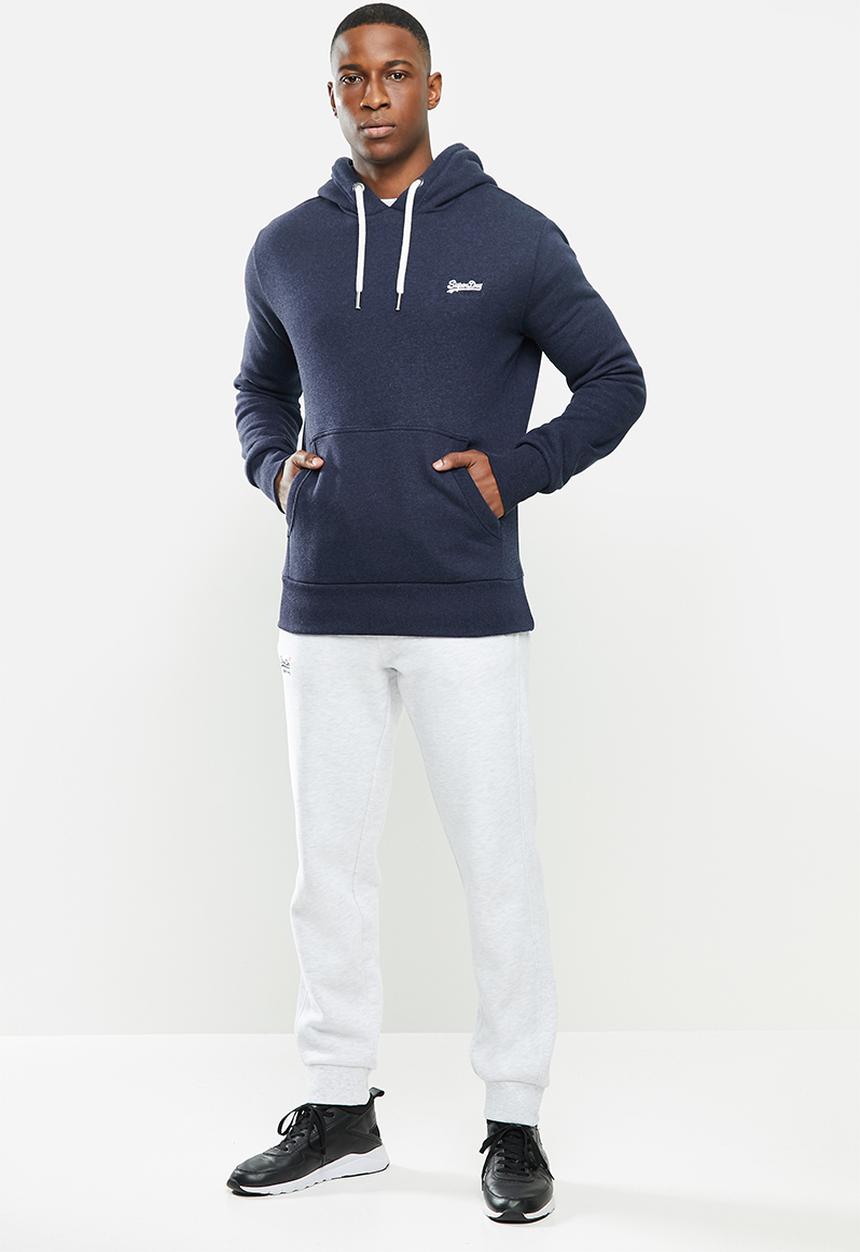 Superdry. - Ol classic hoodie - navy 