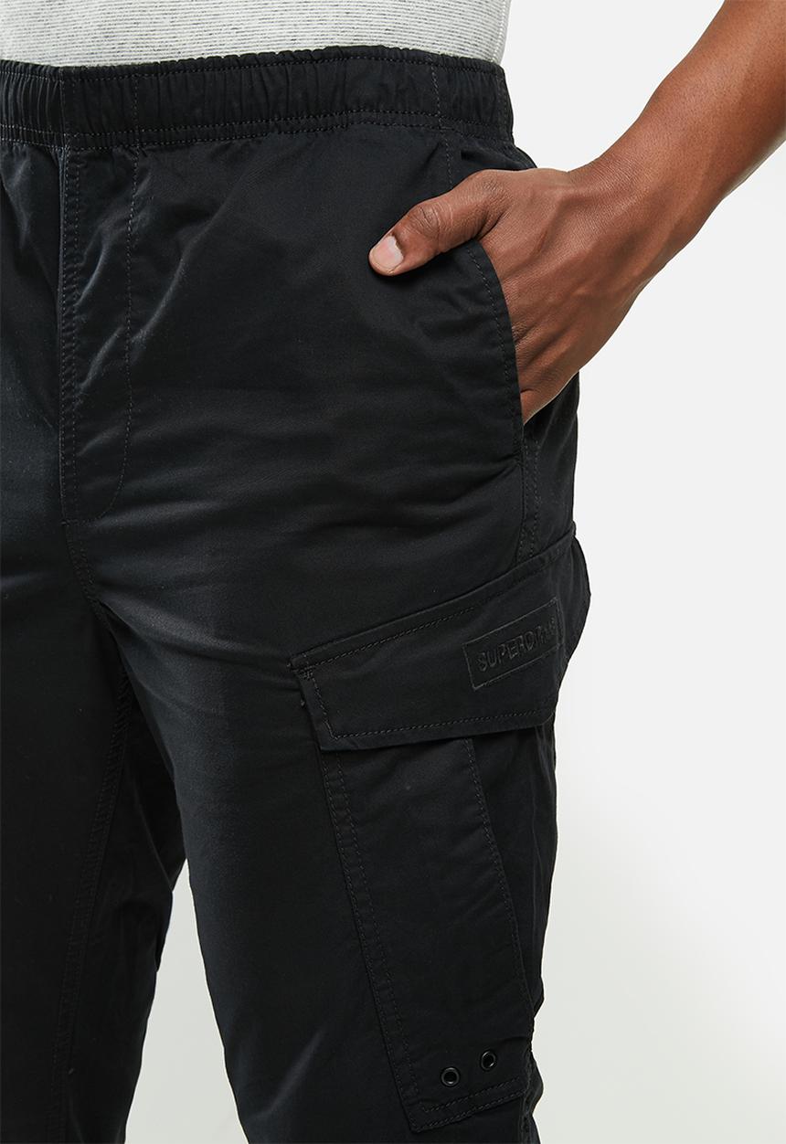 Superdry. - Worldwide cargo pant - black