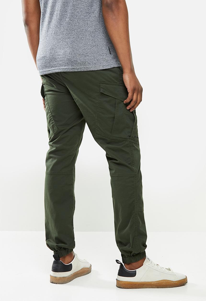 Superdry. - Worldwide cargo pant - olive 