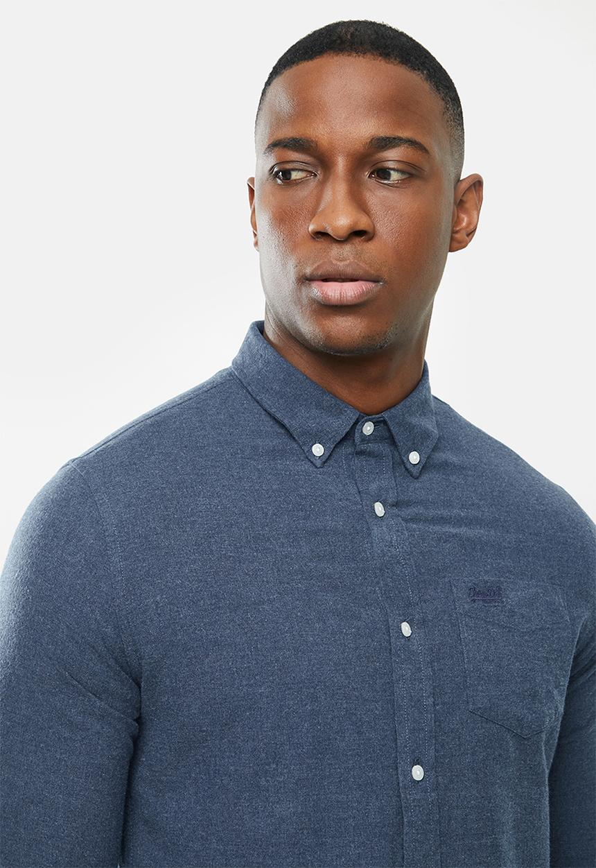 Superdry. - Classic university oxford - navy 