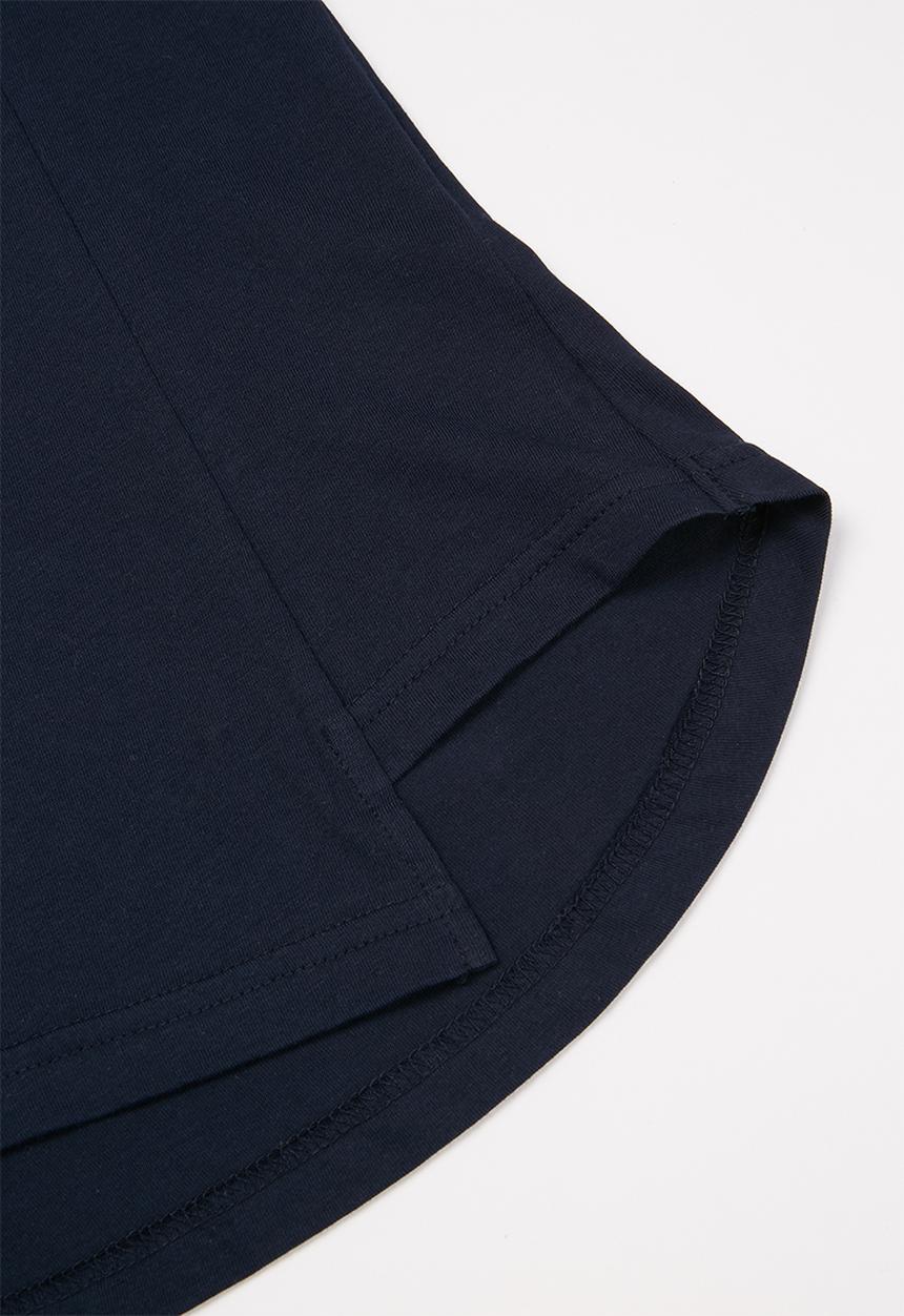 Rebel Republic - Boys short sleeve printed tee - navy 