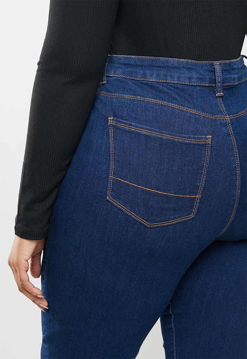 Brave Soul - Plus wilem denim - mid blue