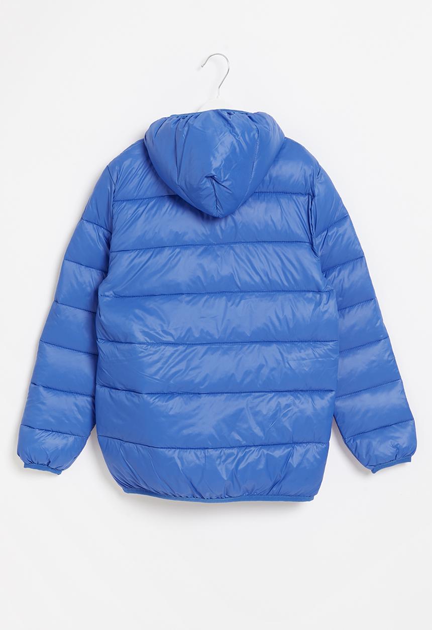 Rebel Republic - Tween boys hooded bomber jacket - blue 