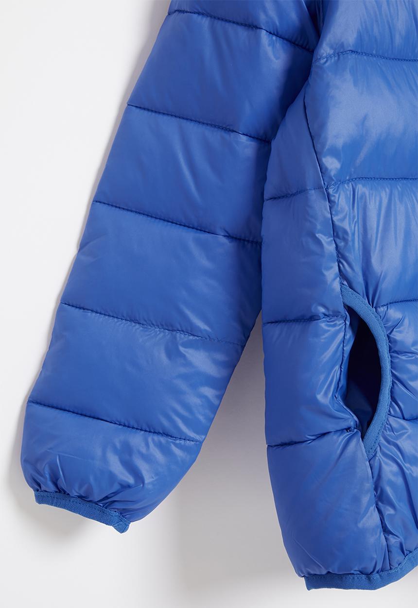 Rebel Republic - Tween boys hooded bomber jacket - blue 